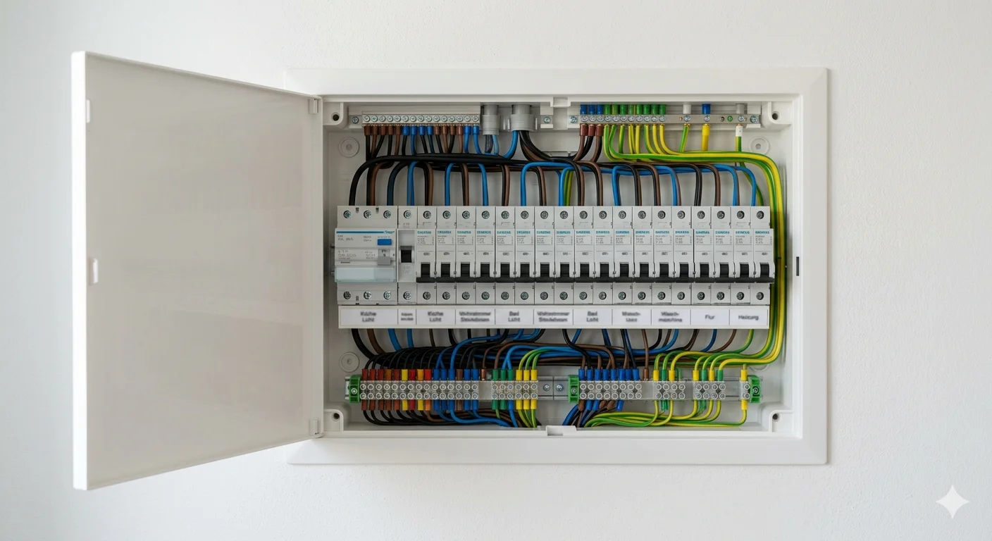 Elektroinstallation – Detail